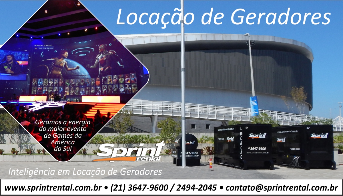LOCAÇÃO DE GERADORES DE ENERGIA