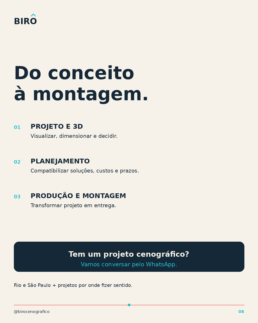 Tem um projeto cenográfico para tirar do papel? Conte com a agente!